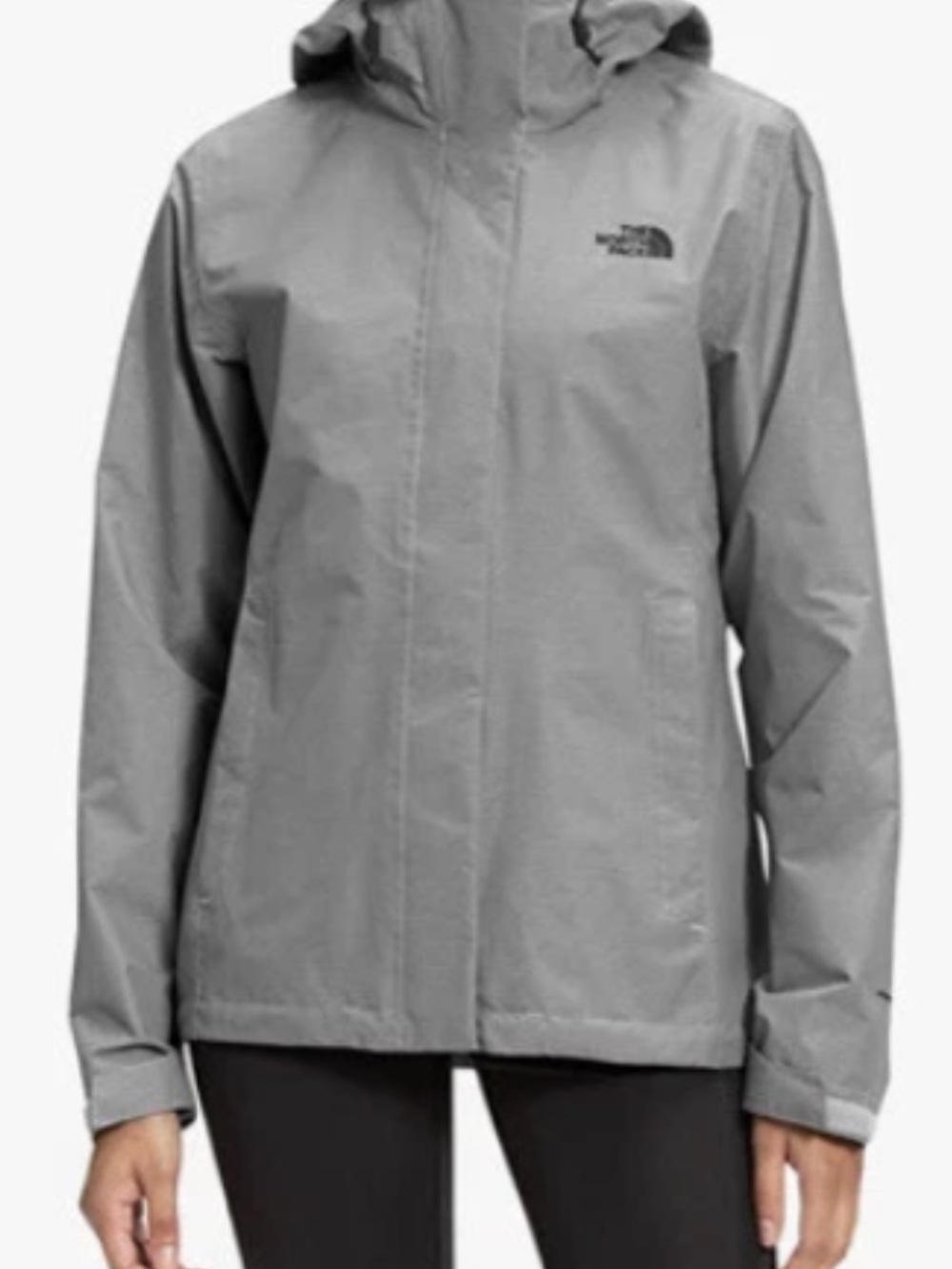 The North Face Women's Hooded Trench Coat - Light Gray